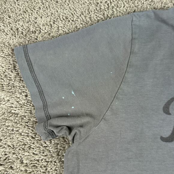 VINTAGE Lucky Brand Shirt Mens Large Gray Pudgy Louie's Boxing Gym Brooklyn - Picture 4 of 12